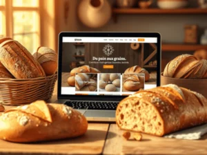 Création d'un Site web pour l'entreprise DU PAIN AUX GRAINS 35 Site web DU PAIN AUX GRAINS