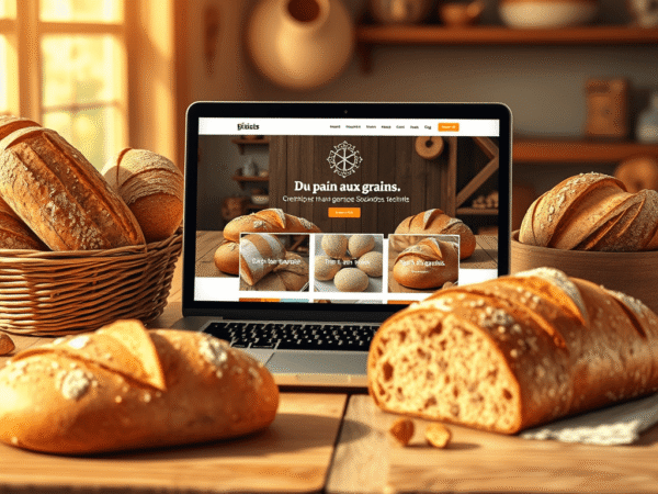 Site web DU PAIN AUX GRAINS
